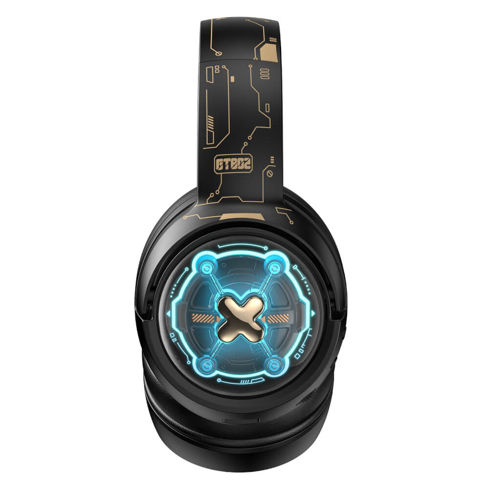หูฟังเกมมิ่ง ONIKUMA GT802 เชื่อมต่อได้ 3 โหมด BLUETOOTH 5.3 / USB-C / 2.4G DONGLE - สีดำ_1